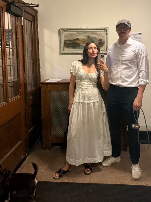 RR pearl necklace - dainty